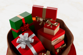 A assortment of presents.